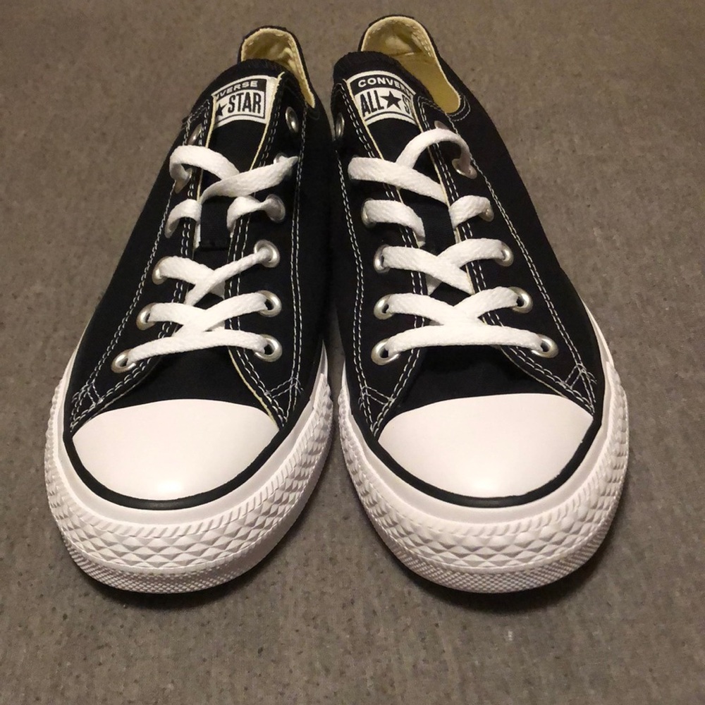 Black Chuck Taylor All Star Converse Low Top Shoes